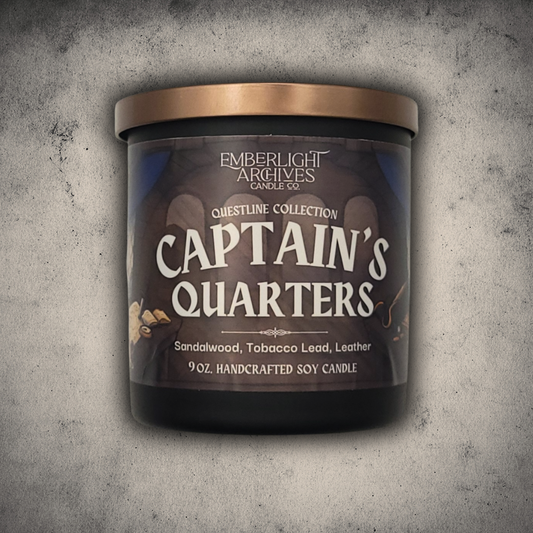 Captain's Quarters - Sandalwood, Tobacco, Leather