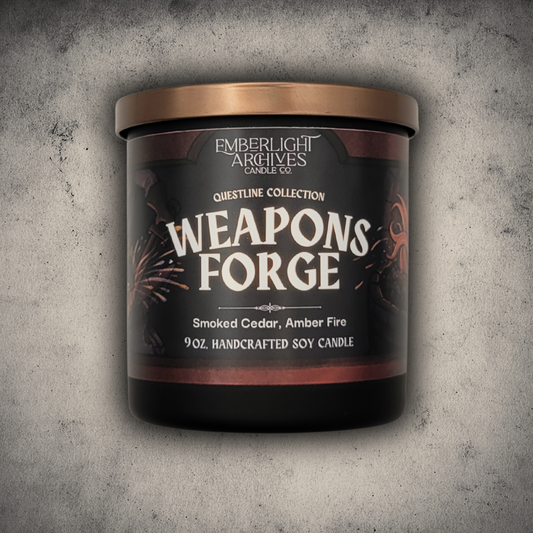 Weapons Forge - Smoked Cedar, Amber Fire