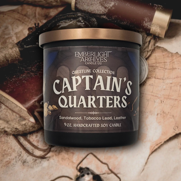 Captain's Quarters - Sandalwood, Tobacco, Leather