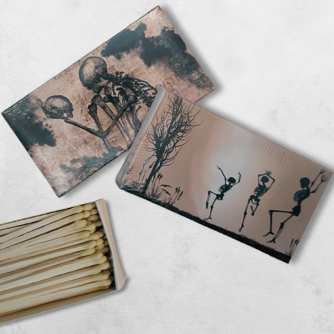 Vintage Design Matchbox (50 Matches)