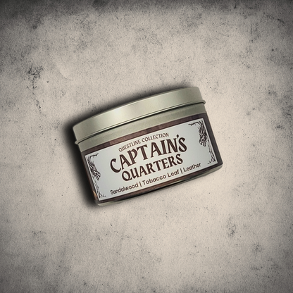 Captain's Quarters - Sandalwood, Tobacco, Leather