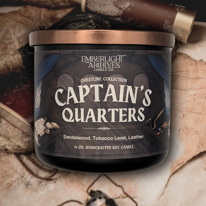 Captain's Quarters - Sandalwood, Tobacco, Leather