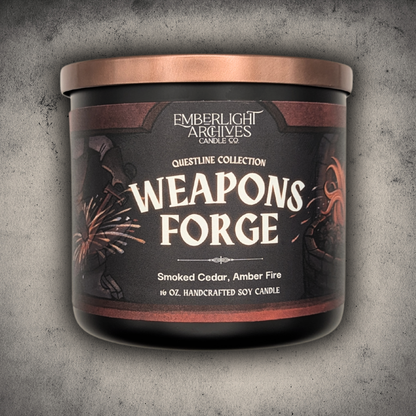 Weapons Forge - Smoked Cedar, Amber Fire