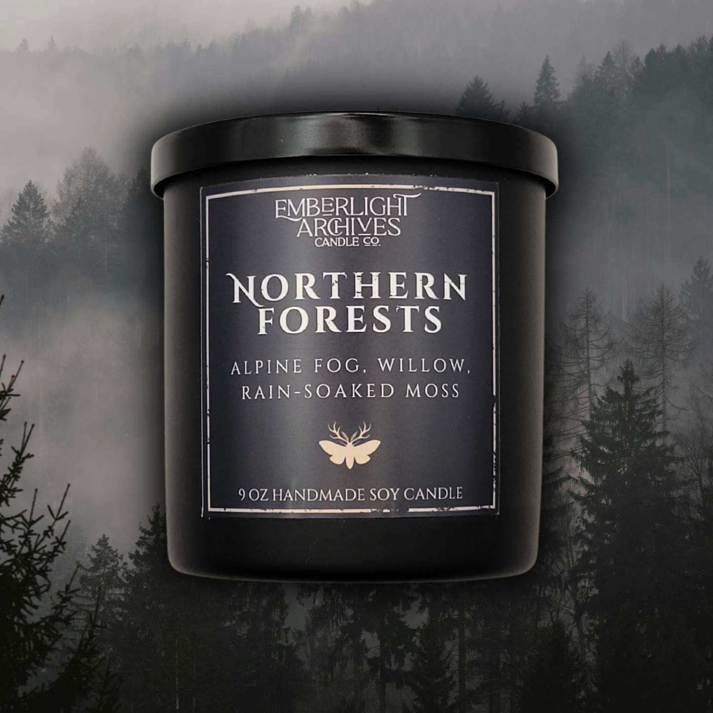 Northern Forests - Alpine Fog, Willow, Moss