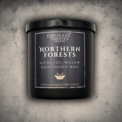 Northern Forests - Alpine Fog, Willow, Moss
