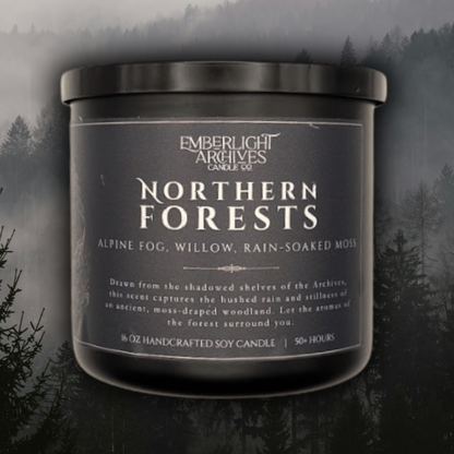 Northern Forests - Alpine Fog, Willow, Moss