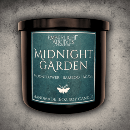 Midnight Garden - Moonflower, Agave, Bamboo