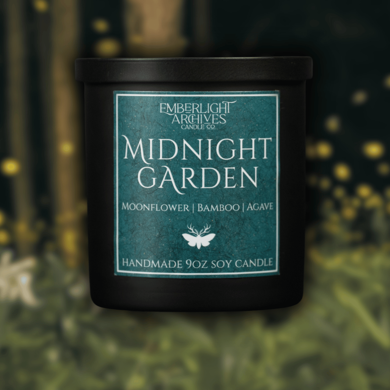 Midnight Garden - Moonflower, Agave, Bamboo
