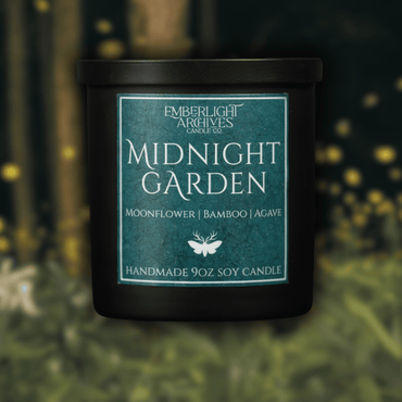 Midnight Garden - Moonflower, Agave, Bamboo