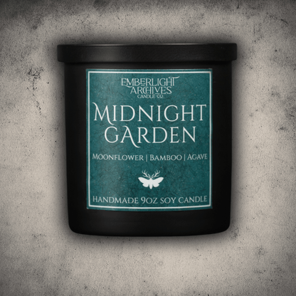 Midnight Garden - Moonflower, Agave, Bamboo